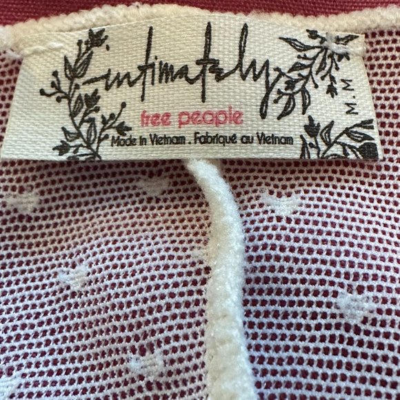 Free People Sheer Mock Neck Long Sleeve Layering Top Size Medium - Picture 7 of 9